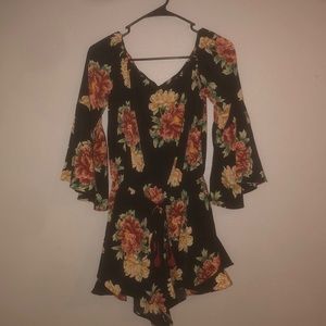 Off the shoulder romper